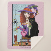 Couverture Sherpa Potions de sorcières de livres de chats (Devant)