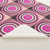Couverture Sherpa Pots Roses, (3/4)