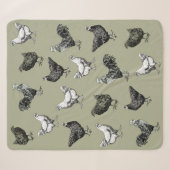 Couverture Sherpa Poules et coqs ! (Devant (Horizontal))