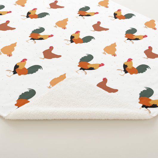 Couverture Sherpa Poulet (3/4)