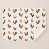 Couverture Sherpa Poulet (Devant (Horizontal))