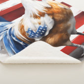 Couverture Sherpa poulet américain (3/4)