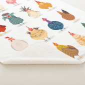 Couverture Sherpa Poulet mou (3/4)