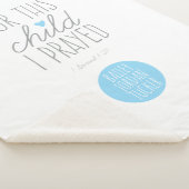 Couverture Sherpa Pour cet enfant j'ai prié dans le bleu (3/4)