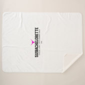 Couverture Sherpa pour enterrement de vie de jeune (Devant (Horizontal))