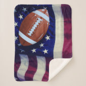 Couverture Sherpa Pour La Campagne Et Le Football Sherpa Blanket (Devant)