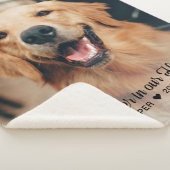 Couverture Sherpa Pour toujours dans nos coeurs Photo commémorative  (3/4)