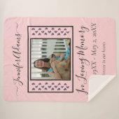 Couverture Sherpa Pour toujours dans nos coeurs Photo Mémorial Sherp (Devant (Horizontal))