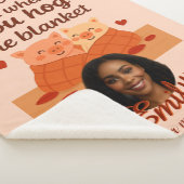 Couverture Sherpa 'Pour toujours mon Valentin' (3/4)