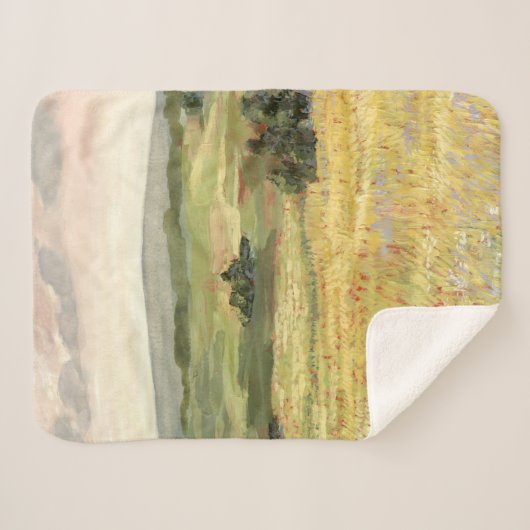 Couverture Sherpa Pré de matin (Devant (Horizontal))