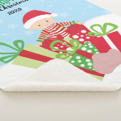 Couverture Sherpa Premier Noël 🎄 bébé (3/4)