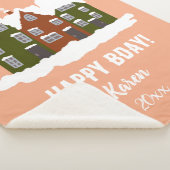 Couverture Sherpa Premier Noël bébé Joyau moderne de Noël (3/4)