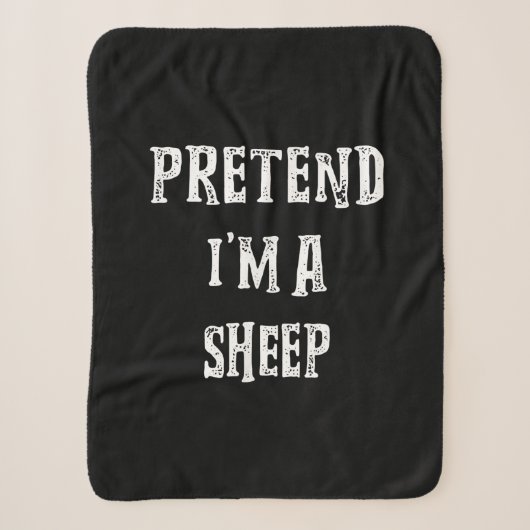 Couverture Sherpa Pretend | Halloween Best Present (Devant)