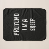 Couverture Sherpa Pretend | Halloween Best Present (Devant (Horizontal))