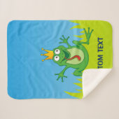 Couverture Sherpa Prince Frog (Devant (Horizontal))