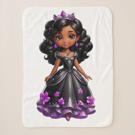 Couverture Sherpa Princesse noire (Devant)