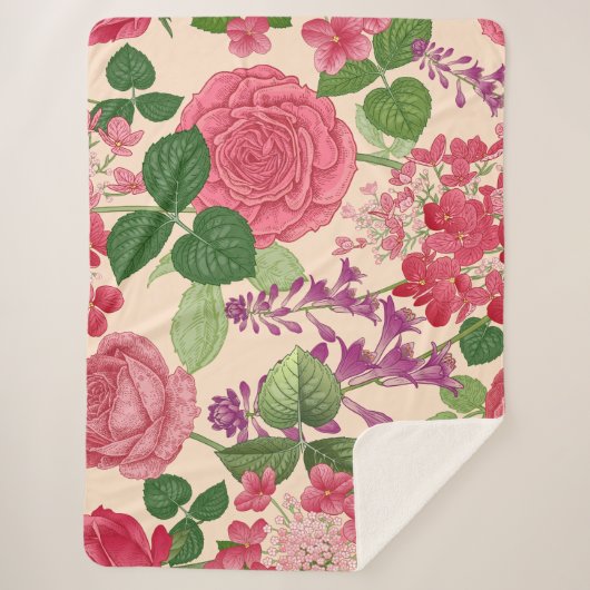 Couverture Sherpa printemps (Devant)