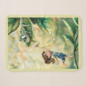 Couverture Sherpa Printemps agréable (Devant (Horizontal))