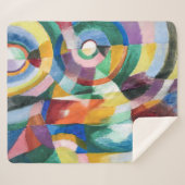 Couverture Sherpa Prises électriques | Sonia Delaunay | (Devant (Horizontal))