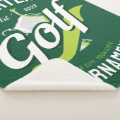 Couverture Sherpa Pro Golfer NAME Golf Trophée Tournoi de golf (3/4)