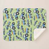 Couverture Sherpa Production de Camion Blue Tracteur (Devant (Horizontal))