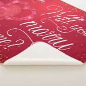 Couverture Sherpa Proposition de mariage des Coeurs rouges (3/4)