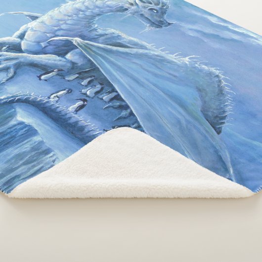 Couverture Sherpa Protection en pingouin Sherpa Blanket (3/4)