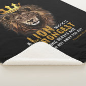 Couverture Sherpa Proverbes 30:30 KJV Bible Citation (3/4)