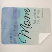Couverture Sherpa Proverbes 31 Maman (Devant (Horizontal))