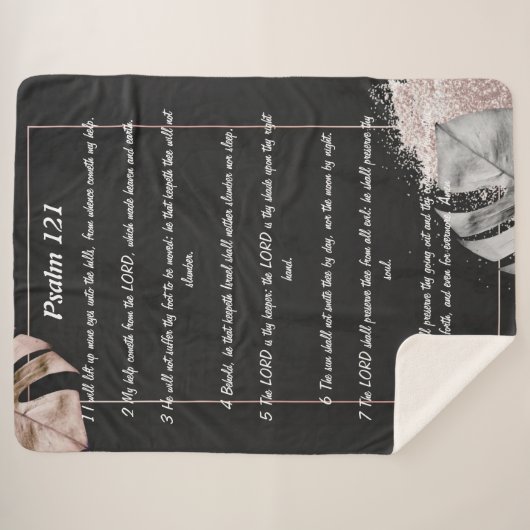 Couverture Sherpa Psaume 121 (Devant (Horizontal))