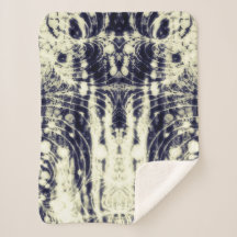 psychedelic abstract art black and white