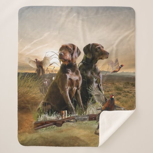 Couverture Sherpa Pudelpointers, Chasse faisan (Devant)
