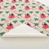 Couverture Sherpa Puggy Christmas Sherpa Blanket (3/4)