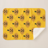 Couverture Sherpa Pumpkins (Devant (Horizontal))