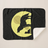 Couverture Sherpa Pup Mother and Wolf (Devant (Horizontal))