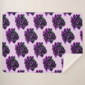 COUVERTURE SHERPA PURPLE CALATHEA (Devant (Horizontal))