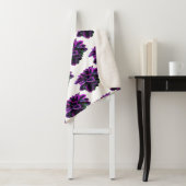COUVERTURE SHERPA PURPLE CALATHEA (En situation)