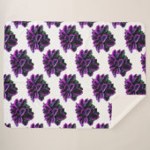 COUVERTURE SHERPA PURPLE CALATHEA (Devant (Horizontal))
