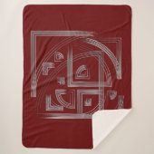 Couverture Sherpa Puzzle Fibonacci (Devant)