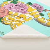 Couverture Sherpa Python albino (3/4)