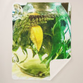 Couverture Sherpa Quand la vie vous donne des chaussettes de citron (Devant)