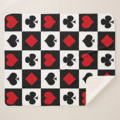 Couverture Sherpa Quatre combinaisons de cartes (Devant (Horizontal))