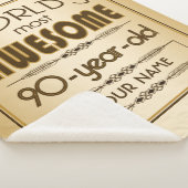 Couverture Sherpa Quatre-vingt-dixième monde de célébration (3/4)