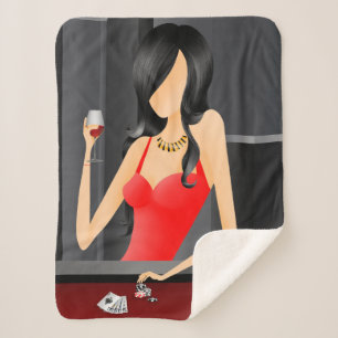 Couverture Sherpa Queen of the Game - Las Vegas Casino