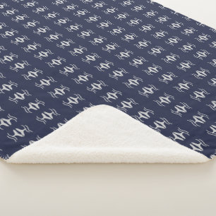 Couverture Sherpa Queue de baleine