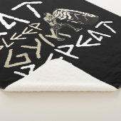 Couverture Sherpa Quota Eat Sleep Gym Repeat Funny (3/4)
