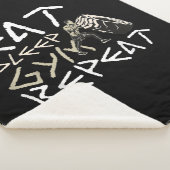 Couverture Sherpa Quota Eat Sleep Gym Repeat Funny (3/4)