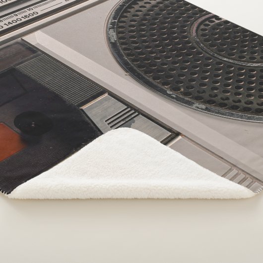 Couverture Sherpa Radiocassette radio stéréo portable rétro obsolète (3/4)