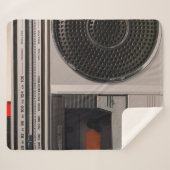 Couverture Sherpa Radiocassette radio stéréo portable rétro obsolète (Devant (Horizontal))