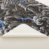 Couverture Sherpa Raijin Bleu (3/4)